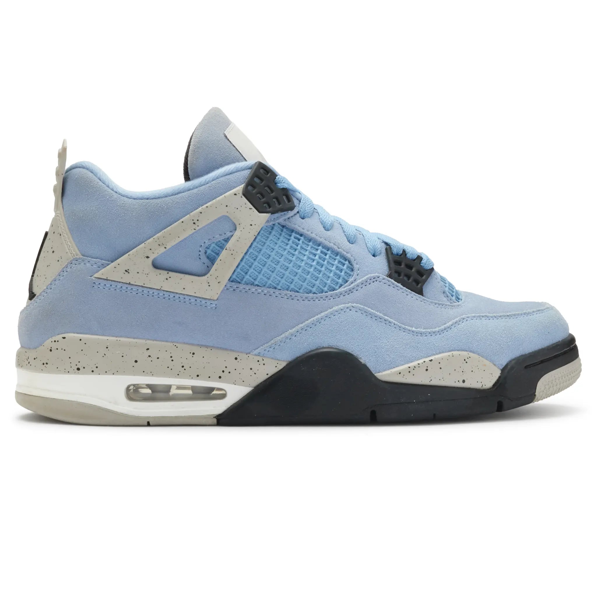 Front View of Preloved - Air Jordan 4 Retro University Blue CT8527-400